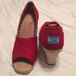 Red Tom's wedges, 8.5